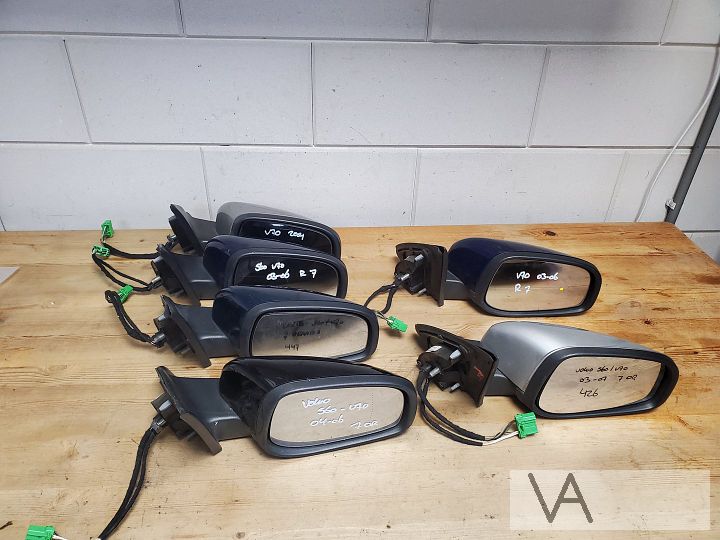 Spiegel rechts Volvo S60 V70 2004 - 2007 7 draads €50 / st