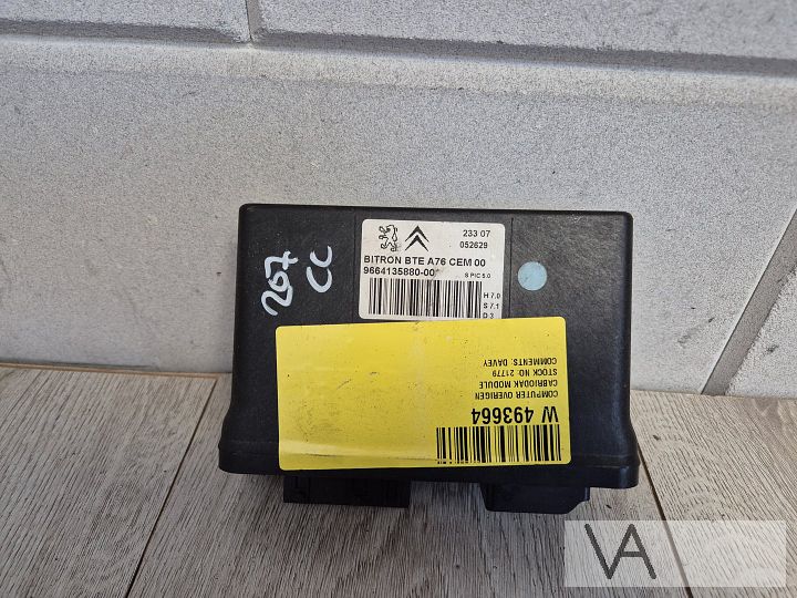 Peugeot 207 cc 2006 - 2013 cabriodak module aansturing €75 – Foto 2