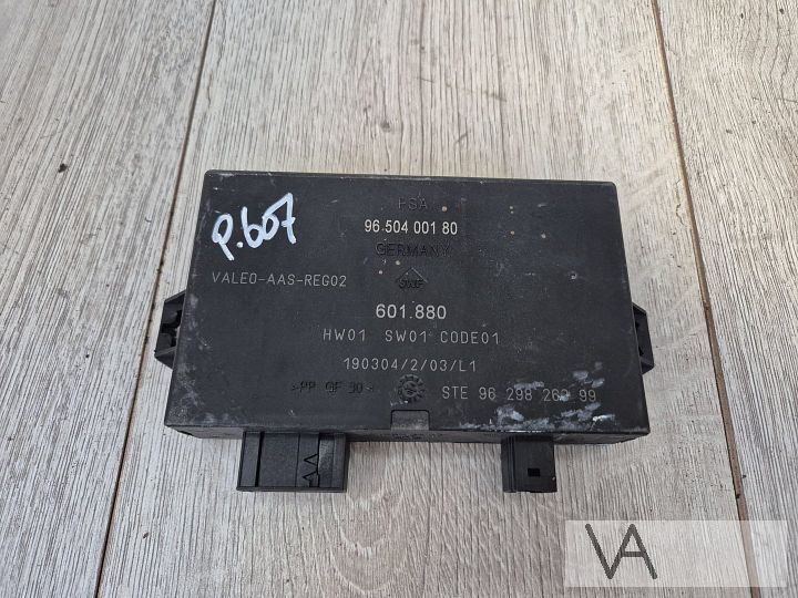 Peugeot 607 2001 - 2009 module pdc parkeersensor 9650400180