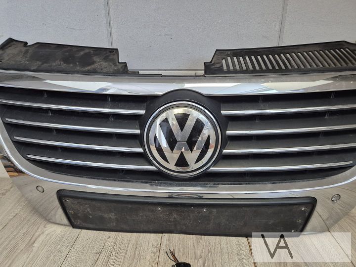 VW Passat 3c 2005 - 2010 grille + sensoren en ACC radar logo – Foto 3