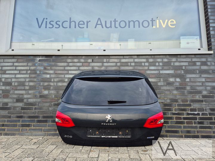 Peugeot 308 sw 2013 - 2021 achterklep COMPLEET met lampen