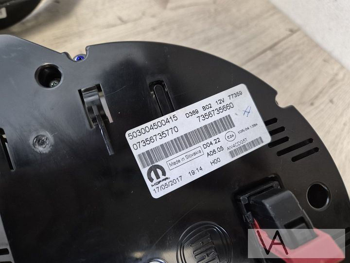 Fiat 500 2015 - 2021 digitale teller cockpit 7356735660 €200 – Foto 3