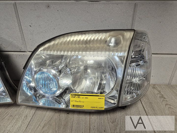 Nissan X-trail 02 - 08 koplamp rechts MET KNIPPER passagier – Foto 3