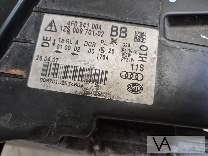 Audi A6 2004 - 2008 koplamp XENON rechts met bochtlicht €200 – Foto 5