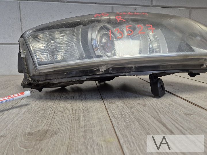 Audi A6 2004 - 2008 koplamp XENON rechts met bochtlicht €200 – Foto 2