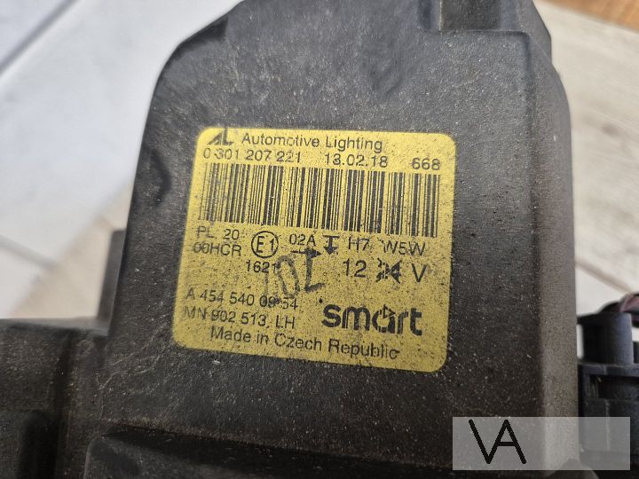 Smart Forfour 2004 - 2006 koplamp links a4545400954 €100 – Foto 4