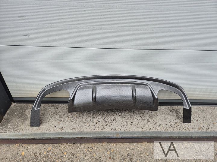 Audi A5 s5 rs5 2007 - 2016 achterbumper diffuser RS5 Rieger