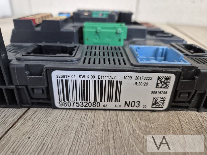 Peugeot 208 / 2008 zekeringkast BSM 2012 tot 2019 9807532080 – Foto 2