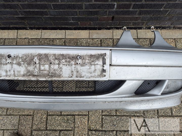 Mercedes CLK W208 1997 - 2003 voorbumper zilver facelift – Foto 5