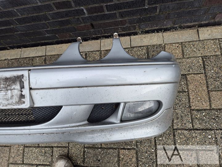 Mercedes CLK W208 1997 - 2003 voorbumper zilver facelift – Foto 6
