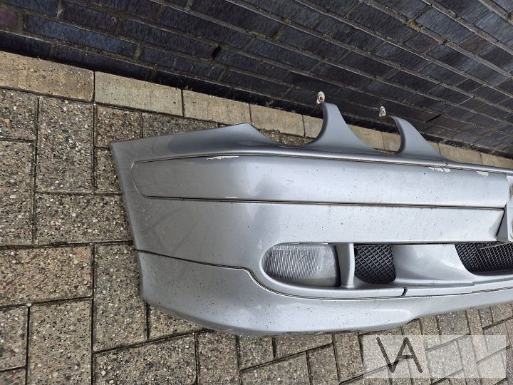 Mercedes CLK W208 1997 - 2003 voorbumper zilver facelift – Foto 2