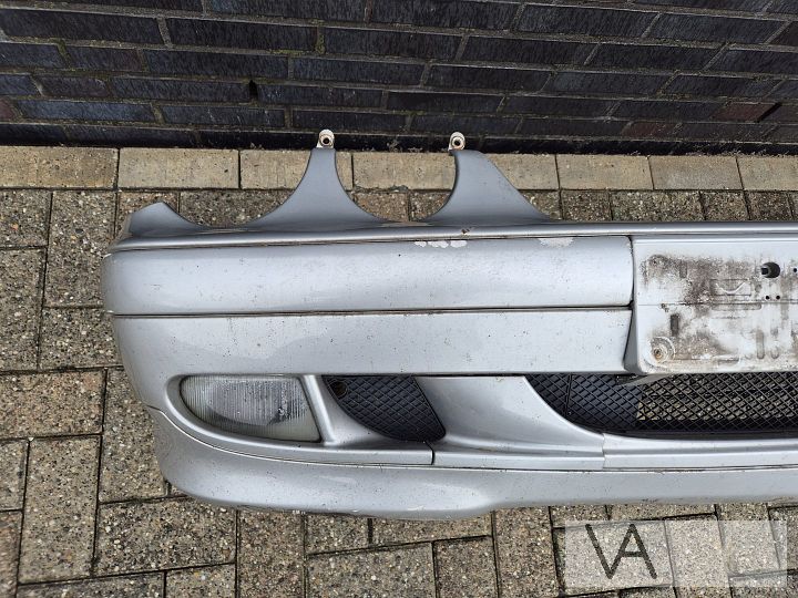 Mercedes CLK W208 1997 - 2003 voorbumper zilver facelift – Foto 3