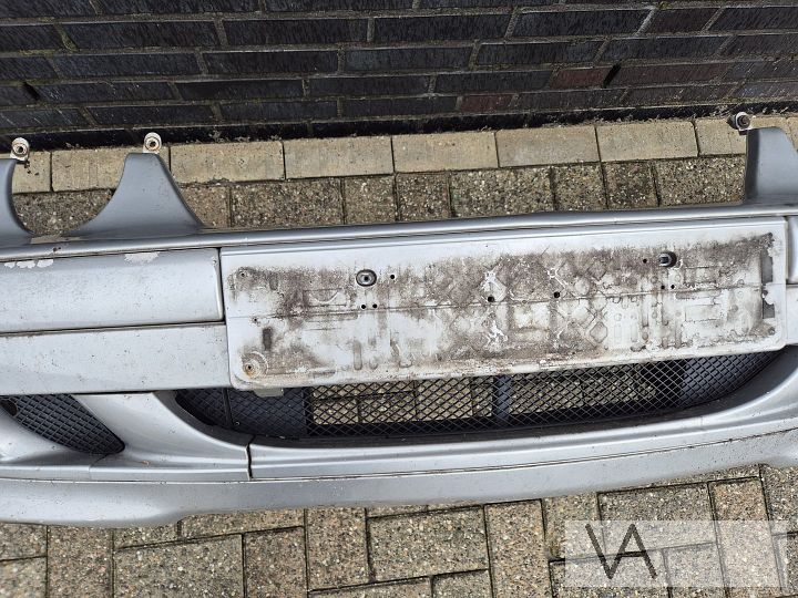 Mercedes CLK W208 1997 - 2003 voorbumper zilver facelift – Foto 4