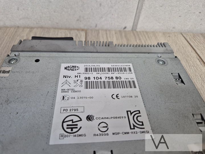 Peugeot 308 Citroen C4 cactus 2013-2020 navigatie 9810475880 – Foto 2