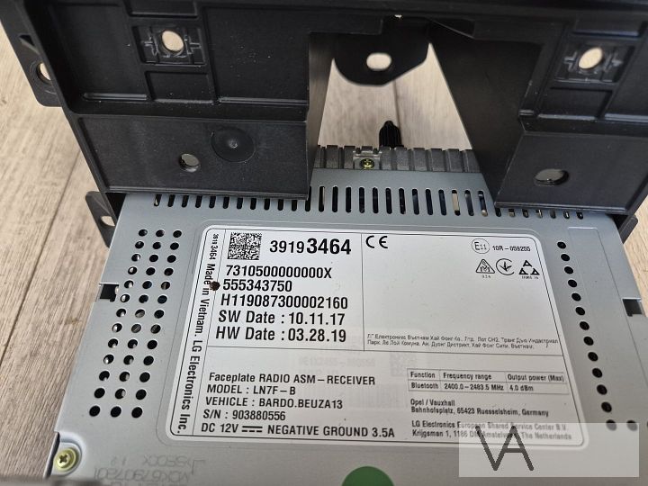 Opel Corsa E 2014 - 2019 navigatie module display 39193464 – Foto 3