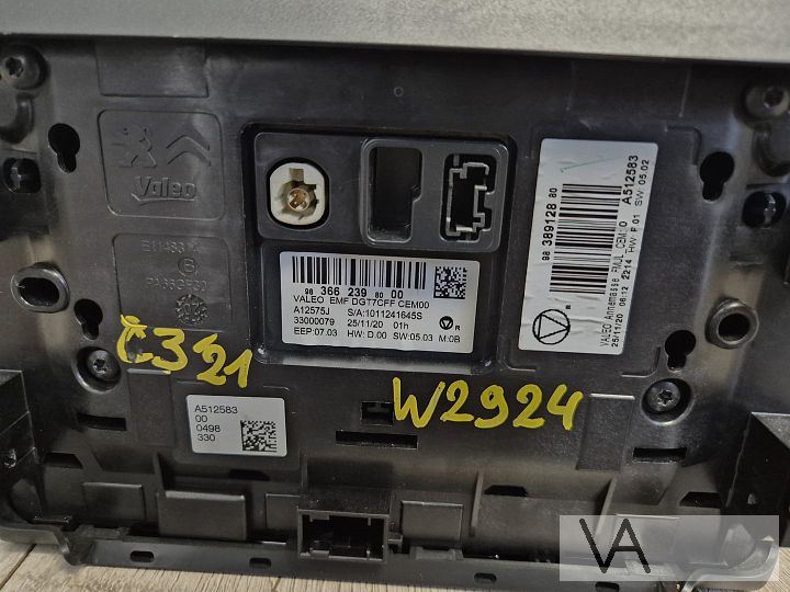 Peugeot 208 2008 308 Opel Corsa display navigatie 9836623980 – Foto 2