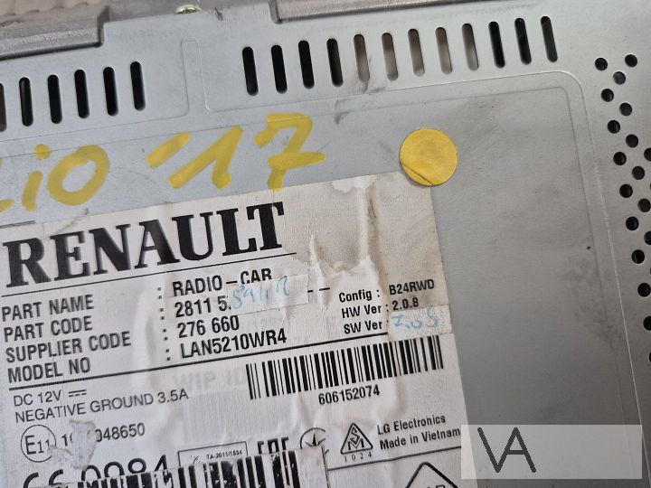 Renault Clio 4 2013 - 2017 radio navigatie touchscreen €100 – Foto 5