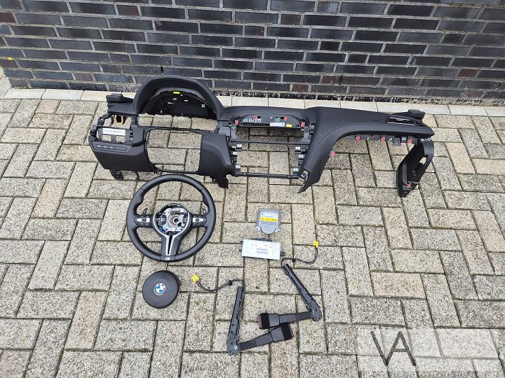 BMW 6 serie F06 F12 F13 airbag set met dashboard leer € 999