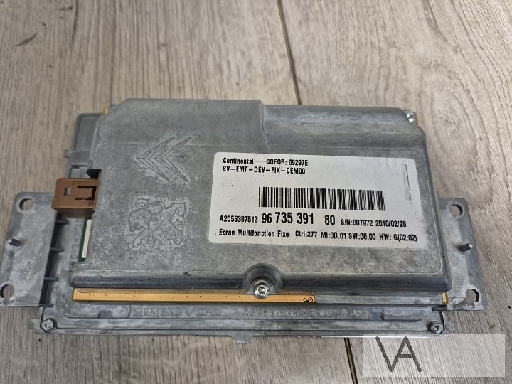 Peugeot Partner / Citroen Berlingo display navigatie 09 - 16 – Foto 3