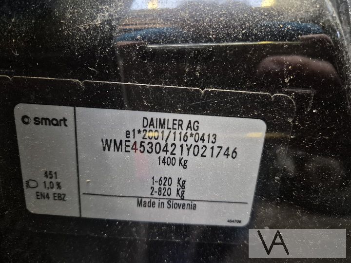 Renault Twingo 3 / Smart Forfour 1.0 versnellingsbak je3001 – Photo 6