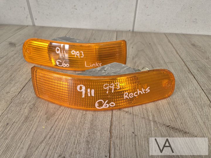 Porsche 911 993 knipperlicht links en rechts kleur ORANJE  – Foto 3