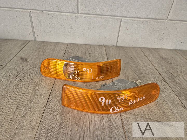 Porsche 911 993 knipperlicht links en rechts kleur ORANJE 