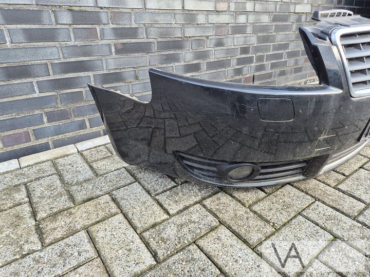 Audi A4 cabrio 2002 - 2006 voorbumper met grille en sproeier – Foto 2