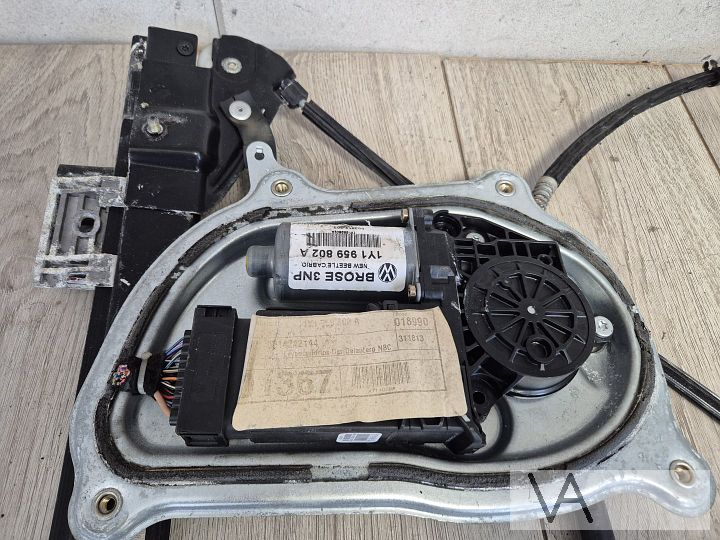 VW New Beetle cabrio 2002 - 2010 raammechanisme rechtsvoor – Foto 5