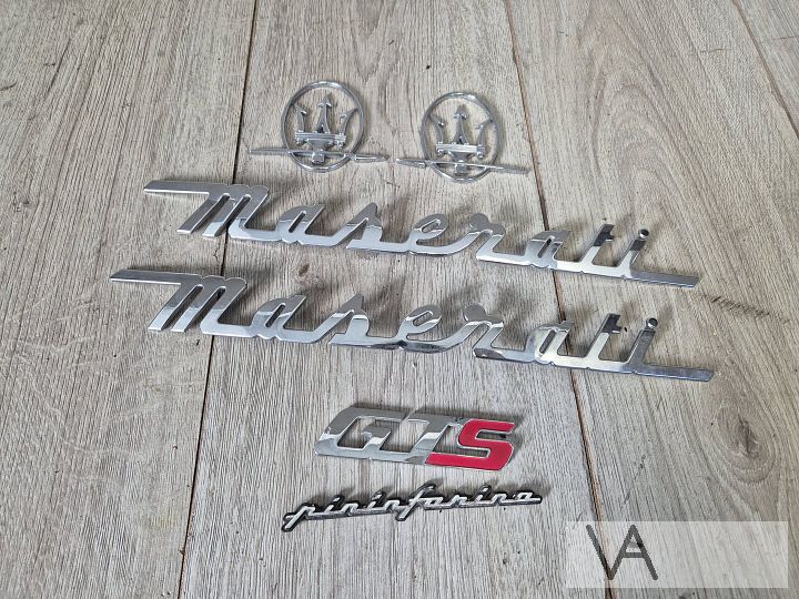 Maserati Quattroporte 2004 - 2012 embleem logo samen €100 – Foto 2