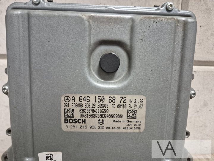 Mercedes Vito W639 ecu motorcomputer a6461506872 2.2 cdi – Foto 2