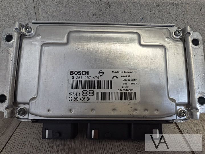 Peugeot 307 2001 - 2005 ecu motorcomputer 1.6 NFU 9650346080 – Foto 2