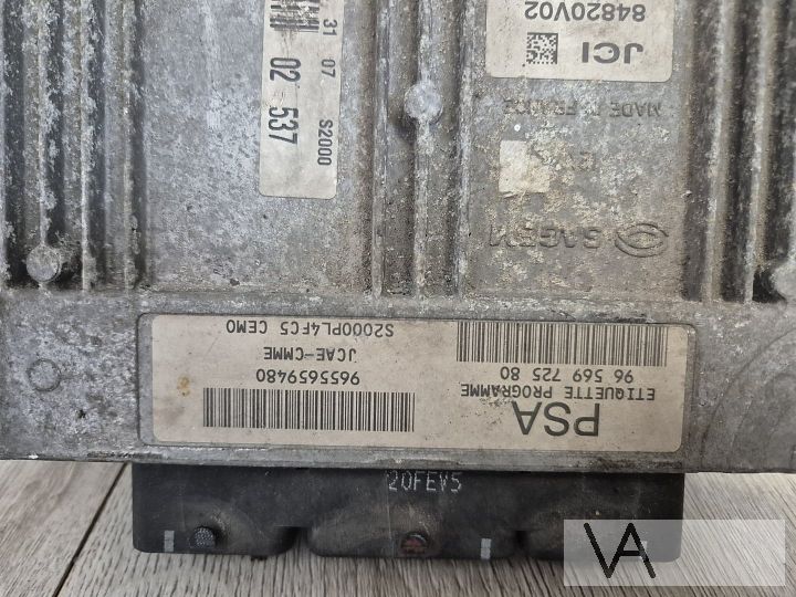 Peugeot 206 2004 - 2008 ecu motorcomputer 1.4 16v code KFW – Foto 2