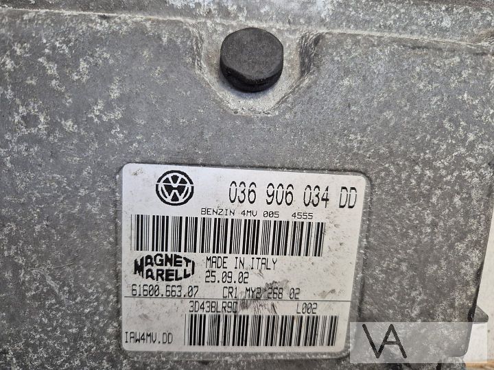 VW Polo 2001 -2005 ecu motorcomputer 1.4 benzine 036906034dd – Foto 2