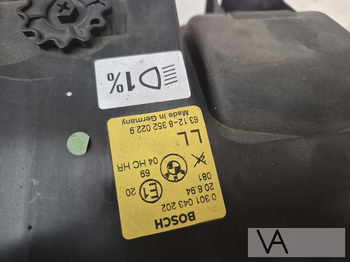 Koplamp rechts van BMW 7 serie E38 1994 - 1999 halogeen €100 – Foto 5