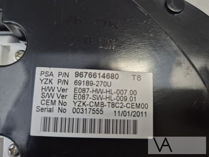 Tellerklok voor Peugeot 3008 / 5008 9676614680 DIESEL €75 – Foto 5