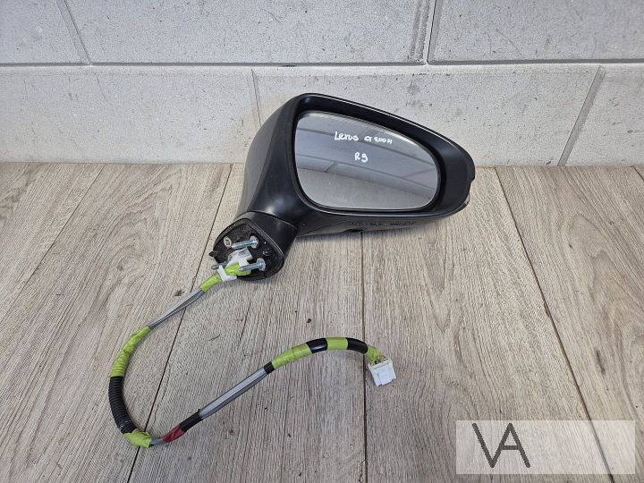 Spiegel rechts voor Lexus CT200h 2010 - 2016 9 draden €350