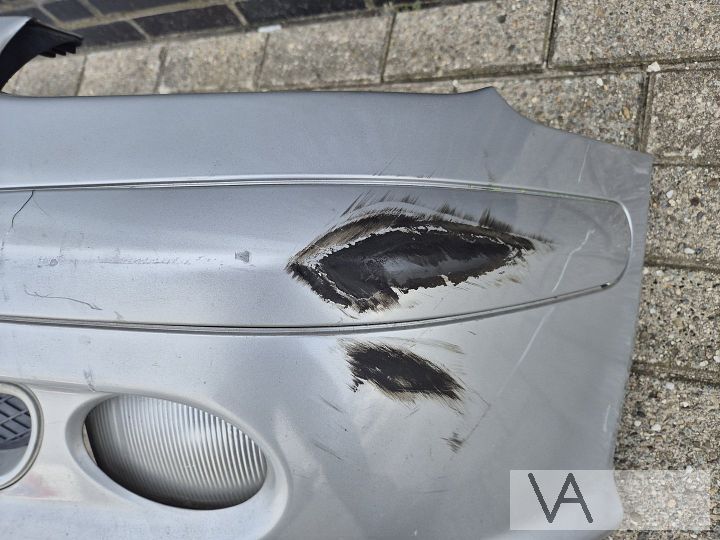 Voorbumper voor Mercedes SLK R170 facelift zilver met lampen – Foto 8