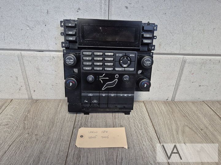 Kachelbediening Volvo S80 2006 - 2012 met navi en radio €40