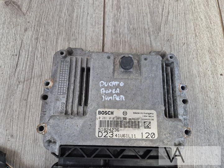 ECU Motorcomputer Ducato Boxer Jumper 51824236 0281014209 – Foto 2