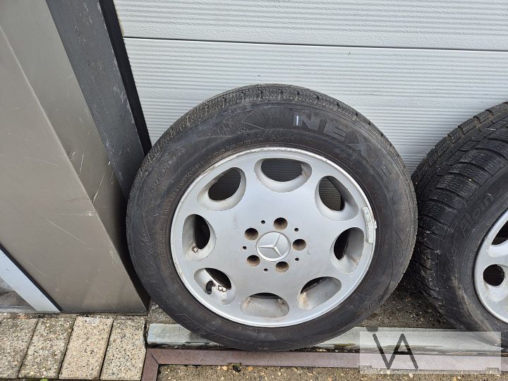 Set 3 velgen Mercedes W124 e500 500e W129 16 inch 1244011402 – Foto 2
