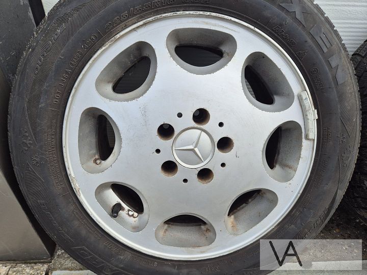 Set 3 velgen Mercedes W124 e500 500e W129 16 inch 1244011402 – Foto 4
