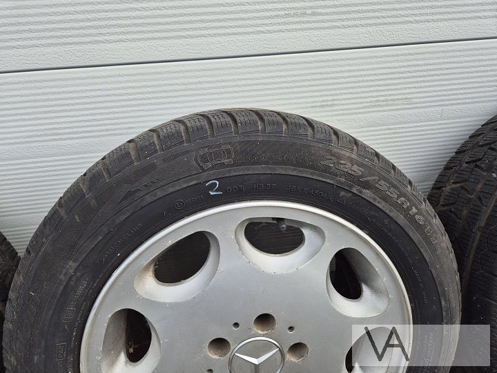 Set 3 velgen Mercedes W124 e500 500e W129 16 inch 1244011402 – Foto 5