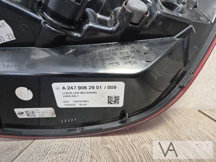 Achterlicht links Mercedes GLA / EQA vanaf 2020 a2479062901 – Foto 5