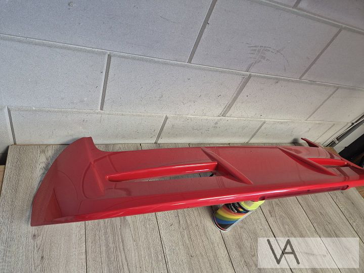 Spoiler achterklep voor Ford Fiesta sport 2008 - 2017 rood – Foto 2