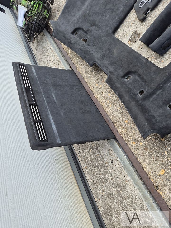 Complete zwarte alcantara hemel voor Mercedes CLS W218 AMG – Foto 8