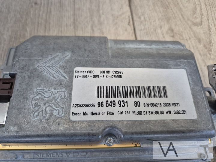 Display navigatie kleurenscherm Citroen C3 DS3 C5 9664993180 – Foto 3