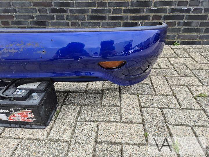 Voorbumper blauw van Fiat Barchetta 1995 - 2005 met balk  – Foto 7