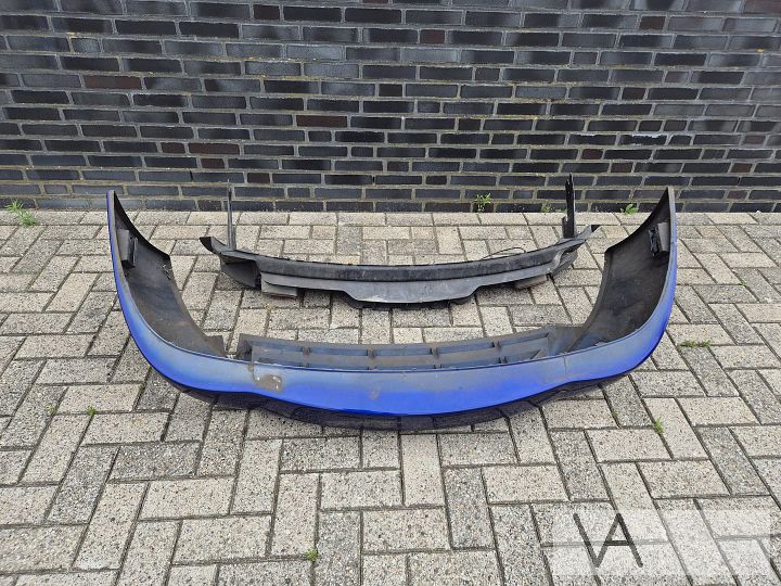 Voorbumper blauw van Fiat Barchetta 1995 - 2005 met balk  – Foto 9