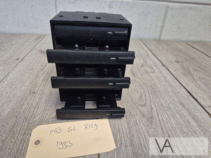 Cassettedeck opbergbox van cassettes van Mercedes SL R129  – Foto 2