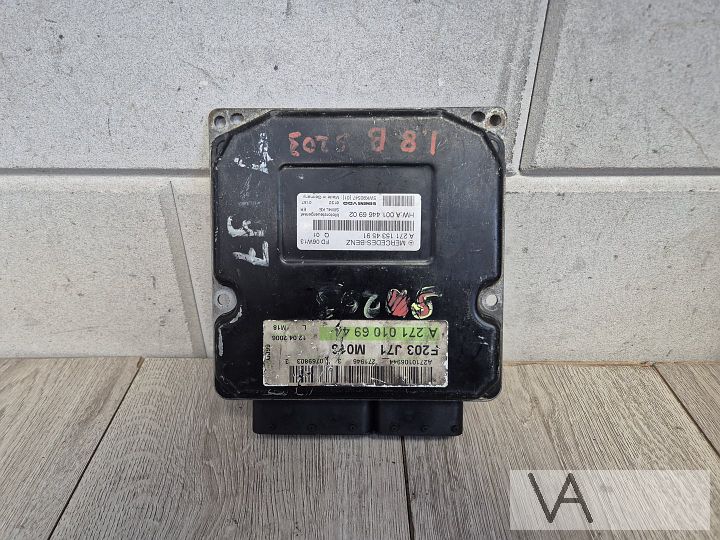 ECU motorcomputer Mercedes C klasse W203 C180 k a2711534591 – Foto 2